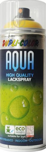 Емаль аерозольна Dupli-Color Aqua RAL 1021 жовтий глянець 350 мл - фото 2 Емаль аерозольна Dupli-Color Aqua RAL 1021 жовтий глянець 350 мл - фото 2