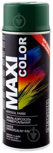 Емаль аерозольна RAL 6005 Maxi Color темно-зелений 400 мл - фото 2 Емаль аерозольна RAL 6005 Maxi Color темно-зелений 400 мл - фото 2