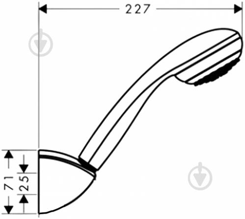 Душовий набір Hansgrohe Crometta 85 27577000 - фото 4 Душовий набір Hansgrohe Crometta 85 27577000 - фото 4