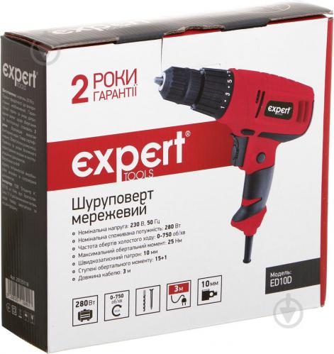 Шуруповерт мережевий Expert Tools ED10D - фото 8 Шуруповерт мережевий Expert Tools ED10D - фото 8