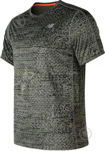 Футболка New Balance р. XL хаки MT73060MFS - фото 3 Футболка New Balance р. XL хаки MT73060MFS - фото 3