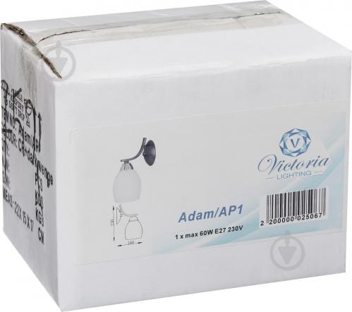 Бра Victoria Lighting 1x40 Вт E27 венге Adam/AP1 - фото 5 Бра Victoria Lighting 1x40 Вт E27 венге Adam/AP1 - фото 5