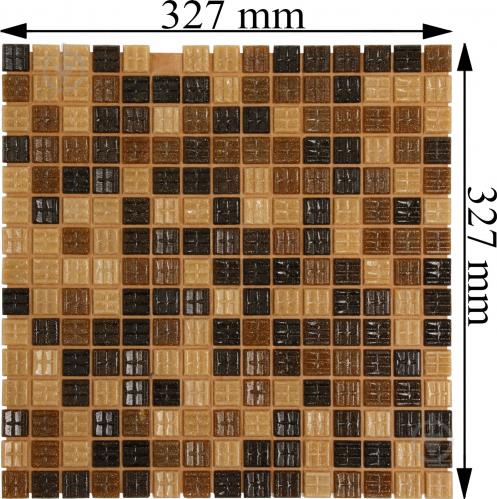 Плитка Value Ceramics мозаика коричневый микс CT22405 32,7x32,7 - фото 8 Плитка Value Ceramics мозаика коричневый микс CT22405 32,7x32,7 - фото 8