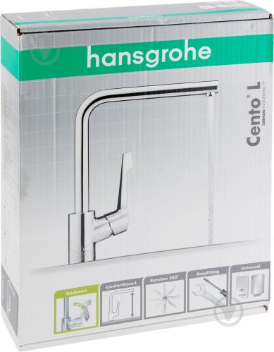 Змішувач для кухні Hansgrohe Cento L 14802000 - фото 6 Змішувач для кухні Hansgrohe Cento L 14802000 - фото 6