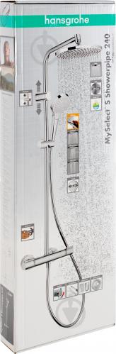 Душова система Hansgrohe MySelect S 240 Showerpipe 26758400 - фото 11 Душова система Hansgrohe MySelect S 240 Showerpipe 26758400 - фото 11