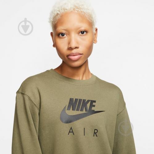 nike w nsw air crew dress bb flc