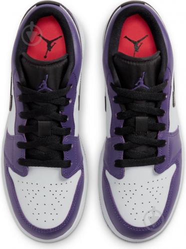 ᐉ Кроссовки Jordan Air Jordan 1 Low 553560-500 р.US 6Y фиолетовый • Купить  в Киеве, Украине • Лучшая цена в Эпицентре