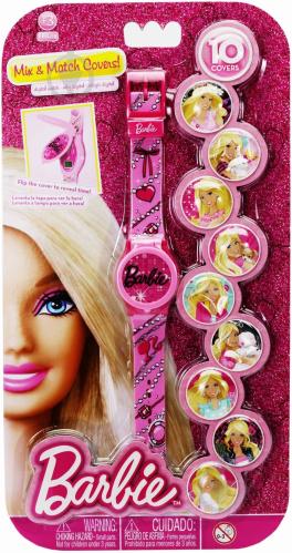 Часы Barbie с набором сменных панелей BBRJ15 - фото 2 Часы Barbie с набором сменных панелей BBRJ15 - фото 2