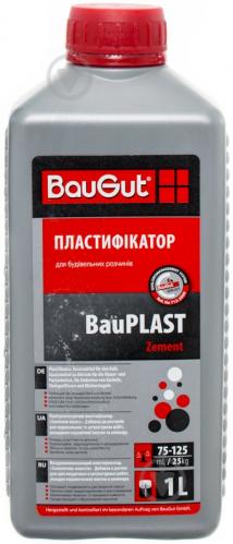 Пластификатор BauGut BauPLAST Zement заменитель извести 1 л - фото 2 Пластификатор BauGut BauPLAST Zement заменитель извести 1 л - фото 2