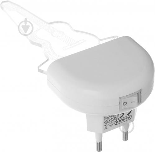 Нічник Aukes Гітара 3D LED RGB 0.5 Вт білий - фото 7 Нічник Aukes Гітара 3D LED RGB 0.5 Вт білий - фото 7