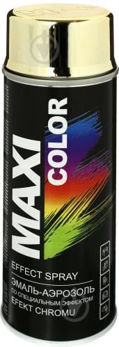 Эмаль аэрозольная Maxi Color эффект золота 400 мл - фото 3 Эмаль аэрозольная Maxi Color эффект золота 400 мл - фото 3
