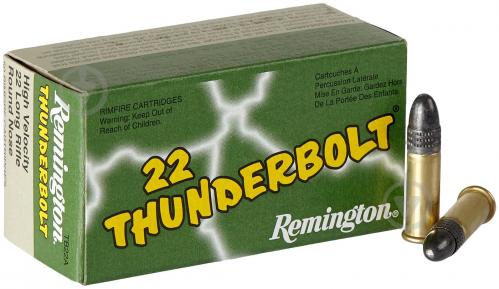 Патроны Remington Arms Thunderbolt .22 LR RN 40 г (5.6 г) 50 шт. - фото 1