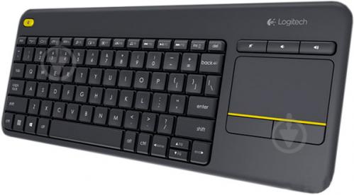 Клавіатура Logitech K400 Plus WL Ru (920-007147) black - фото 5 Клавіатура Logitech K400 Plus WL Ru (920-007147) black - фото 5