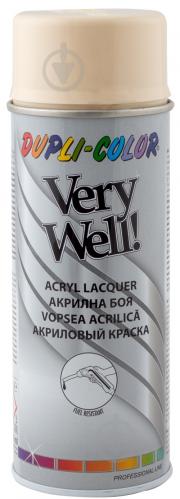 Емаль аерозольна Dupli-Color Very Well RAL 1015 слонова кістка глянець 400 мл - фото 2 Емаль аерозольна Dupli-Color Very Well RAL 1015 слонова кістка глянець 400 мл - фото 2