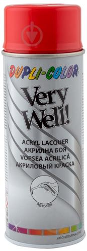 Эмаль аэрозольная Dupli-Color Very Well RAL 3020 красный глянец 400 мл - фото 2 Эмаль аэрозольная Dupli-Color Very Well RAL 3020 красный глянец 400 мл - фото 2
