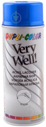Емаль аерозольна Dupli-Color Very Well RAL 5005 сигнально-синій глянець 400 мл - фото 2 Емаль аерозольна Dupli-Color Very Well RAL 5005 сигнально-синій глянець 400 мл - фото 2
