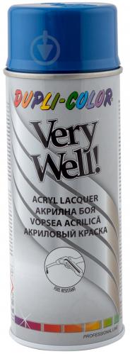 Емаль аерозольна Dupli-Color Very Well RAL 5010 темно-синій глянець 400 мл - фото 2 Емаль аерозольна Dupli-Color Very Well RAL 5010 темно-синій глянець 400 мл - фото 2
