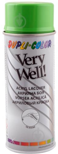 Эмаль аэрозольная Dupli-Color Very Well RAL 6018 желто-зеленый глянец 400 мл - фото 2 Эмаль аэрозольная Dupli-Color Very Well RAL 6018 желто-зеленый глянец 400 мл - фото 2