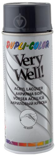Емаль аерозольна Dupli-Color Very Well RAL 7016 антрацитово-сірий глянець 400 мл - фото 2 Емаль аерозольна Dupli-Color Very Well RAL 7016 антрацитово-сірий глянець 400 мл - фото 2