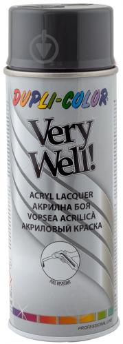Емаль аерозольна Dupli-Color Very Well RAL 7043 транспортно-сірий глянець 400 мл - фото 2 Емаль аерозольна Dupli-Color Very Well RAL 7043 транспортно-сірий глянець 400 мл - фото 2