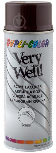 Емаль аерозольна Dupli-Color Very Well RAL 8017 шоколадно-коричневий глянець 400 мл - фото 2 Емаль аерозольна Dupli-Color Very Well RAL 8017 шоколадно-коричневий глянець 400 мл - фото 2