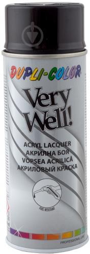 Эмаль аэрозольная Dupli-Color Very Well RAL 9005 черный глянец 400 мл - фото 2 Эмаль аэрозольная Dupli-Color Very Well RAL 9005 черный глянец 400 мл - фото 2