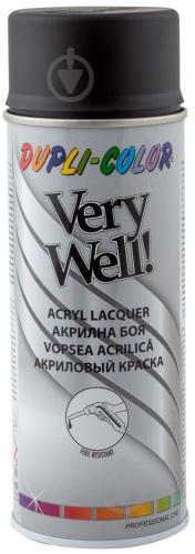 Емаль аерозольна Dupli-Color Very Well RAL 9005 чорний мат 400 мл - фото 2 Емаль аерозольна Dupli-Color Very Well RAL 9005 чорний мат 400 мл - фото 2