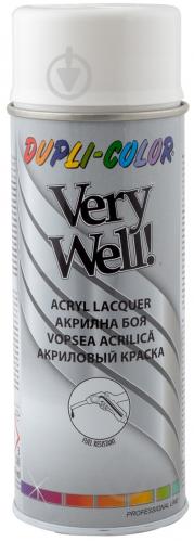 Эмаль аэрозольная Dupli-Color Very Well RAL 9010 белый глянец 400 мл - фото 2 Эмаль аэрозольная Dupli-Color Very Well RAL 9010 белый глянец 400 мл - фото 2