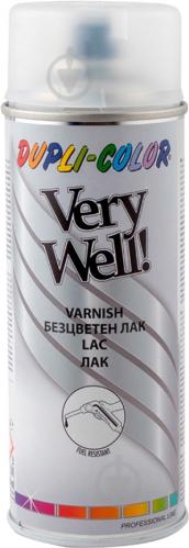 Лак аэрозольный Dupli-Color Very Well бесцветный мат 400 мл - фото 2 Лак аэрозольный Dupli-Color Very Well бесцветный мат 400 мл - фото 2