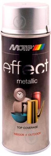 Фарба аерозольна Motip Deco Effect з ефектом металік срібний діамант 400 мл - фото 2 Фарба аерозольна Motip Deco Effect з ефектом металік срібний діамант 400 мл - фото 2