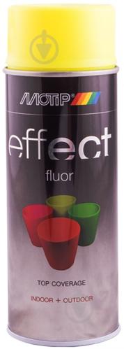 Краска аэрозольная Motip Deco Effect флуоресцентная желтый 400 мл - фото 2 Краска аэрозольная Motip Deco Effect флуоресцентная желтый 400 мл - фото 2
