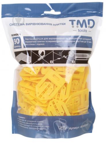 Система вирівнювання плитки TMD основа 90 шт./уп - фото 4 Система вирівнювання плитки TMD основа 90 шт./уп - фото 4