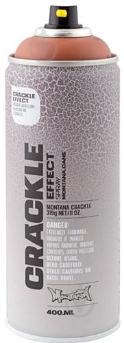 Фарба аерозольна Montana CRACKLE EFFECT коричнева мідь мат 400 мл - фото 2 Фарба аерозольна Montana CRACKLE EFFECT коричнева мідь мат 400 мл - фото 2