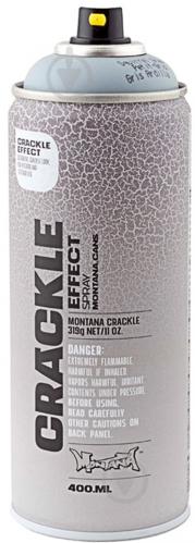 Фарба аерозольна Montana CRACKLE EFFECT сіра білка мат 400 мл - фото 2 Фарба аерозольна Montana CRACKLE EFFECT сіра білка мат 400 мл - фото 2