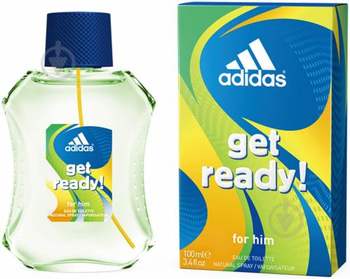 Туалетная вода Adidas Get Ready for Him 100 мл - фото 2 Туалетная вода Adidas Get Ready for Him 100 мл - фото 2