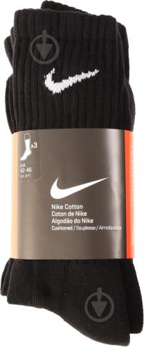 Носки Nike 3PPK VALUE COTTON CREW SX4508-001 р. 42-46 черный - фото 3 Носки Nike 3PPK VALUE COTTON CREW SX4508-001 р. 42-46 черный - фото 3