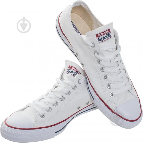 Кеды Converse Chuck Taylor Classic OX M7652C р. 6,0 белый - фото 12 Кеды Converse Chuck Taylor Classic OX M7652C р. 6,0 белый - фото 12