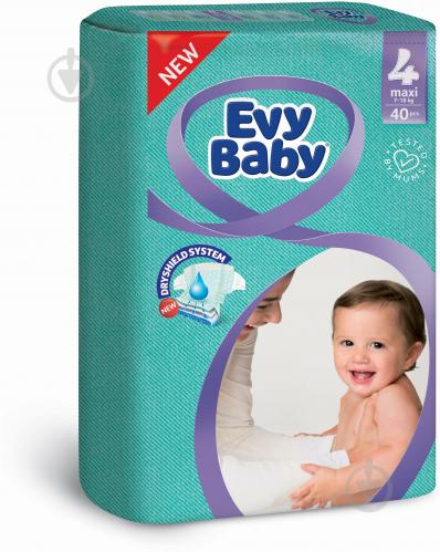 Підгузки Evy Baby економ упаковка 4 7-18 кг 40 шт. - фото 4 Підгузки Evy Baby економ упаковка 4 7-18 кг 40 шт. - фото 4