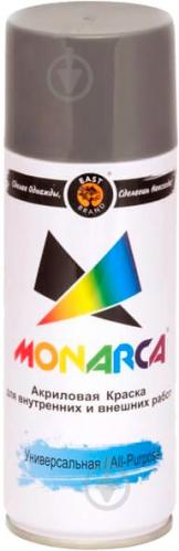 Краска MONARCA аэрозольная универсальная RAL 9006 алюминий глянец 270 г - фото 2 Краска MONARCA аэрозольная универсальная RAL 9006 алюминий глянец 270 г - фото 2