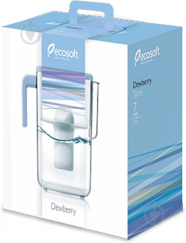 Фильтр-кувшин Ecosoft Dewberry Slim 1,7 л - фото 6 Фильтр-кувшин Ecosoft Dewberry Slim 1,7 л - фото 6