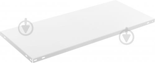 Полка для стеллажа металлическая (белая) 30x950x400 мм белый - фото 1