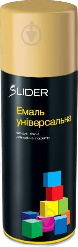Эмаль аэрозольная RAL1015 SLIDER слоновая кость глянец 400 мл - фото 2 Эмаль аэрозольная RAL1015 SLIDER слоновая кость глянец 400 мл - фото 2