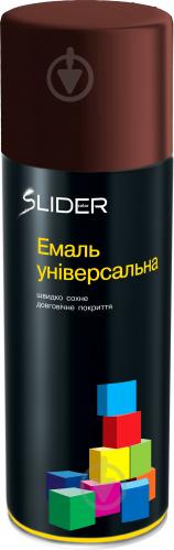 Емаль аерозольна RAL3005 SLIDER темно-вишневий глянець 400 мл - фото 2 Емаль аерозольна RAL3005 SLIDER темно-вишневий глянець 400 мл - фото 2