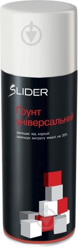 Ґрунт аерозольний SLIDER білий мат 400 мл - фото 2 Ґрунт аерозольний SLIDER білий мат 400 мл - фото 2