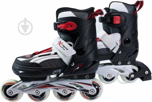 Роликовые коньки Extreme Motion EM-003_M р. 36-39 черный - фото 2 Роликовые коньки Extreme Motion EM-003_M р. 36-39 черный - фото 2