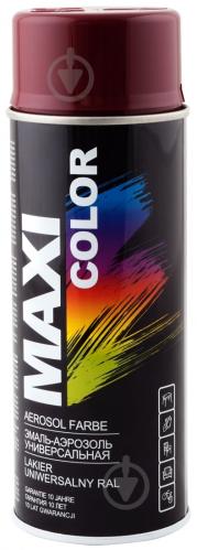 Емаль аерозольна RAL 3005 Maxi Color бордовий 400 мл - фото 2 Емаль аерозольна RAL 3005 Maxi Color бордовий 400 мл - фото 2