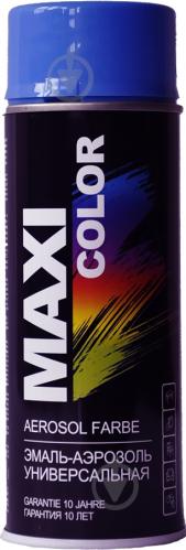 Емаль Maxi Color аерозольна RAL 5015 небесно-синій глянець 400 мл - фото 4 Емаль Maxi Color аерозольна RAL 5015 небесно-синій глянець 400 мл - фото 4