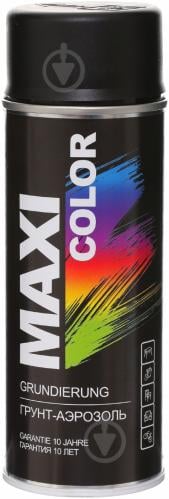 Ґрунт аерозольний Maxi Color чорний 400 мл - фото 2 Ґрунт аерозольний Maxi Color чорний 400 мл - фото 2