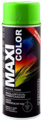 Емаль аерозольна RAL 6018 Maxi Color жовто-зелений 400 мл - фото 3 Емаль аерозольна RAL 6018 Maxi Color жовто-зелений 400 мл - фото 3