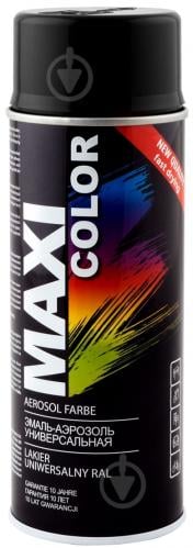 Эмаль аэрозольная RAL 9005 Maxi Color черный глянец 400 мл - фото 3 Эмаль аэрозольная RAL 9005 Maxi Color черный глянец 400 мл - фото 3
